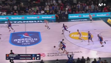 La agresión es muy, muy dura: la ida de olla del exculé Kalinic cuando recibe un caño a 15″ del final...