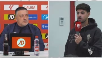 Lo de siempre con cada título del Madrid: le preguntan a Pimienta si el Sevilla hará pasillo al Madrid...