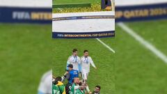 No se vio en TV y ya lleva 1M de visitas en ‘X’: el momentazo de Bellingham con Courtois