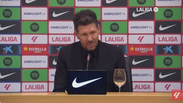 Le salió del alma a Simeone: el elogio instantáneo a un periodista por esta pregunta