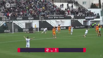 El polémico gol que hunde al Castilla con un posible fuera de juego: juzguen ustedes