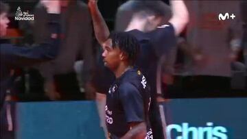 Resumen del Valencia vs Real Madrid, jornada 12 de la Liga Endesa