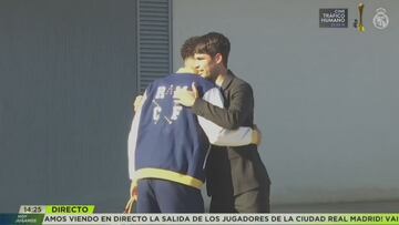 Alcaraz enloquece a las redes despidiendo a la plantilla íntegra del Madrid en Valdebebas