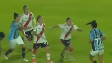 Lío en Brasil por una batalla campal que termina con gestos racistas: 4 detenidas