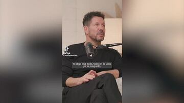 Preguntan a Simeone si perdonaría una infidelidad con su pareja delante: la respuesta se ha hecho viral al instante