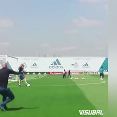 Se viraliza este vídeo de Zidane y Modric que enamora a los adictos al fútbol