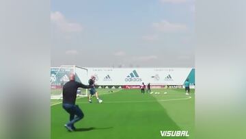 Se viraliza este vídeo de Zidane y Modric que enamora a los adictos al fútbol