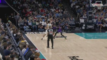 Así ha sido la extraña lesión de Aldama: se va el tobillo completamente