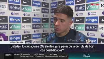 El tremendo enojo de Enzo Fernández con una pregunta de la nota que le sacó de quicio