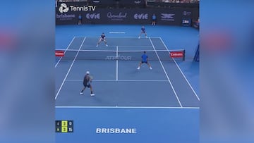 Vuelve Kyrgios a jugar tras un año y se marca esta barbaridad: la celebración lo dice todo