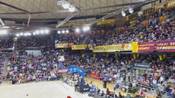 El cántico de la afición del Barça contra Heurtel que hoy se ha vuelto a hacer viral tras su ‘no’ fichaje