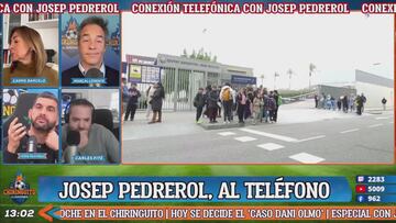 Pedrerol entra en directo y suelta la bomba sobre Olmo: “Está desinscrito, es lo que hay...”