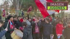 El cántico de mofa al Barça de la afición del Barbastro por el caso Olmo