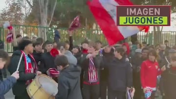 El cántico de mofa al Barça de la afición del Barbastro por el caso Olmo