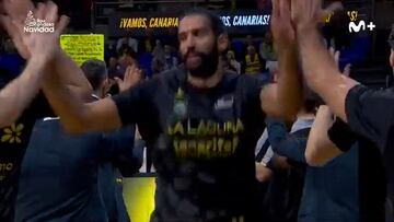 Resumen de La Laguna Tenerife vs Bilbao Basket, jornada 15 de la Liga Endesa