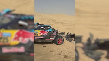 Un Dakar macabro: Sainz, Roma y Cristina se despiden