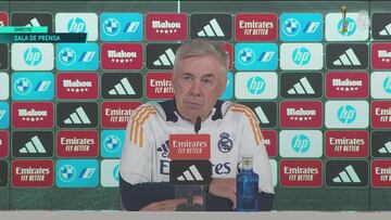 Ancelotti: “Sigo convencido de que lo de Vinicius no era roja”