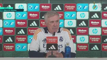 Ancelotti: “Sigo convencido de que lo de Vinicius no era roja”