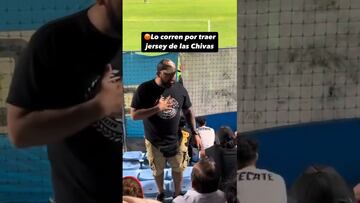 Fanático de las Chivas es violentado en gradas durante amistoso ante la Jaiba Brava