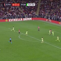 Aquí perdió el Athletic: la imagen de Nico Williams que lo dice todo