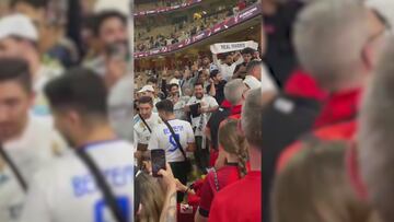 La realidad de la Supercopa: así tuvieron que salir los fans del Mallorca del estadio...