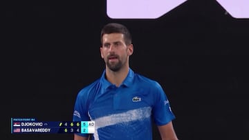 Esto de Djokovic nadie lo entendió: gana su partido y se enfada con su ‘box’