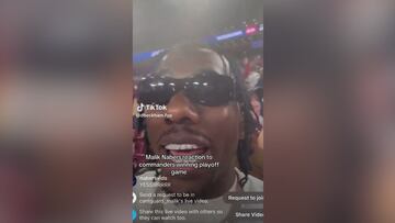 Malik Nabers stuns fans: Giants’ WR1 cheers Commanders’ playoff triumph!