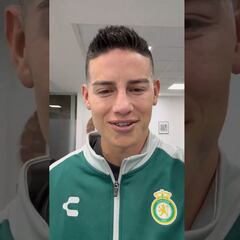 Las primera palabras de James Rodríguez tras su anunció con el León