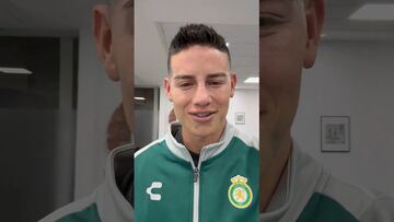 Las primera palabras de James Rodríguez tras su anunció con el León