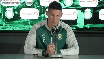 James Rodríguez revela cuándo podría debutar con el León