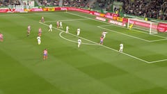 Dicen que es el jugador con mejor disparo lejano del Atleti y lo demostró: golazo precioso de Riquelme