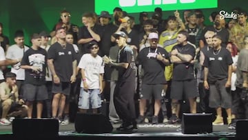 Un rapero saca una pistola en mitad de una batalla de gallos: el silencio es sepulcral