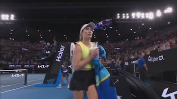 Cap¨ªtulo final de la guerra Danielle Collins-Australia: la sa?a de la afici¨®n para despedirla tras perder