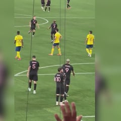 La polémica celebración de Messi ante el América: Leo se desató como nunca