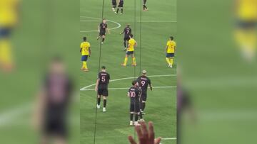 La polémica celebración de Messi ante el América: Leo se desató como nunca