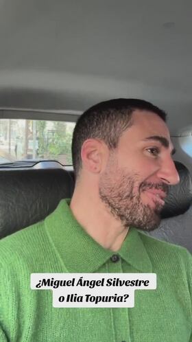 Miguel ?ngel Silvestre y un taxista se hacen virales gracias a Ilia Topuria: furor en redes