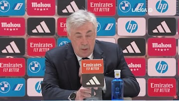 Se la tenía guardada desde hace 7 días: el palo de Ancelotti a la prensa según se sentó