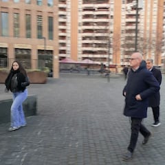 Tensa llegada de Laporta al juzgado para declarar: el presidente no da declaraciones