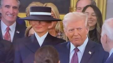 Trump’s air-kiss swoop: a touch of respect for Melania’s impeccable style