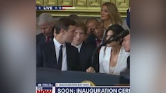 Mark Zuckerberg caught off guard with Jeff Bezos’ girlfriend at Trump’s inauguration: a scene to escape!
