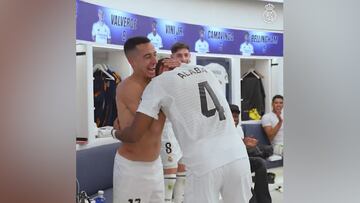 Esto es saber estar: el club enseña 25″ ejemplares del vestuario del Madrid tras 399 días sin Alaba