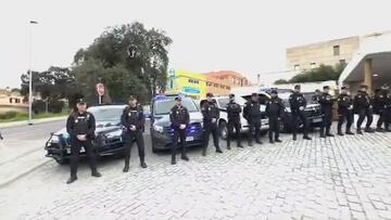 Tras un atropello y 30 operaciones después, un inspector de policía regresa a su comisaría de Algeciras