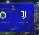 Resumen y goles del Brujas vs Juventus de la Champions League