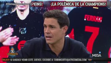 Edu Aguirre estalla en pleno Chiringuito: “Se vende mucho humo en este plató”