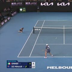 Ni el mismísimo Nadal, Djokovic o Federer en su mejor momento hubiesen podido parar a Sinner: locura en Australia
