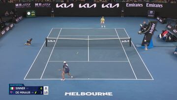 Ni el mismísimo Nadal, Djokovic o Federer en su mejor momento hubiesen podido parar a Sinner: locura en Australia