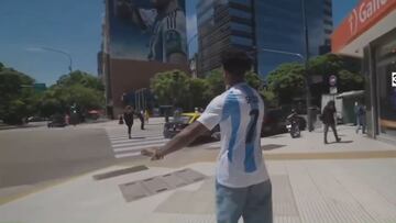 Speed’s hilarious shock: Messi mural greets him in Argentina, and his reaction says it all!