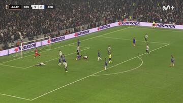 Lo único que se salvó del Athletic: emocionante celebración de Unai Gómez