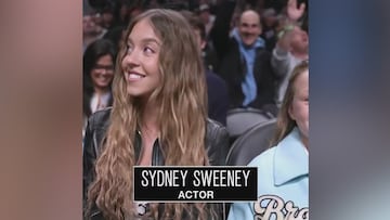 Sydney Sweeney’s viral wave at Nets-Knicks game captivates millions with over 4M views