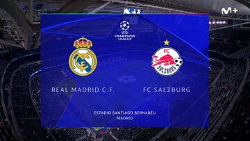 Resumen y goles del Real Madrid vs Salzburgo de la Champions League